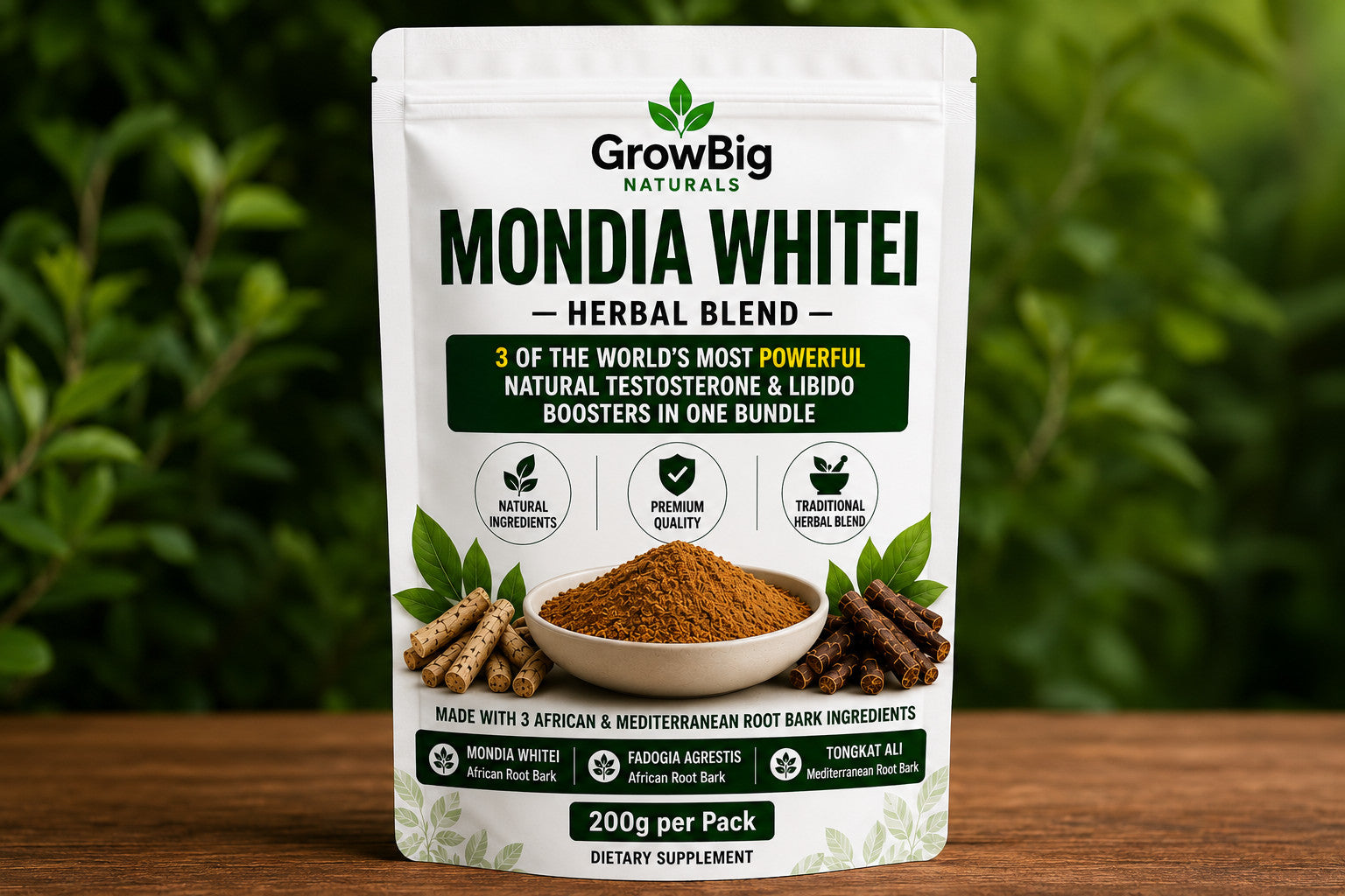 Mondia Whitei Tea | Phallovitality Men Aphrodisiac Last Longer in Bed| 100g| DHL