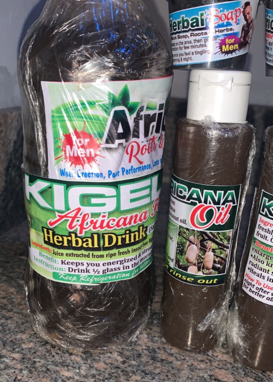 Penis Enlarger XXL Oil Kit Grow 12+ Big Dick Faster - 100% Pure & Natural Herbs