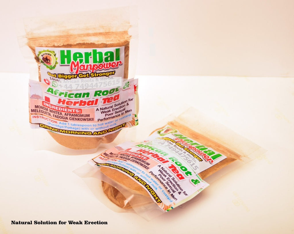 LAST LONGER IN BED 10X STRONGER ERECTION- African Manpower Herb for MEN