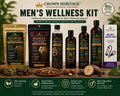 Men’s Wellness Kit Herbal Tea Tonic Massage Oil Syrup Botanical Bundle| 3kg| DHL