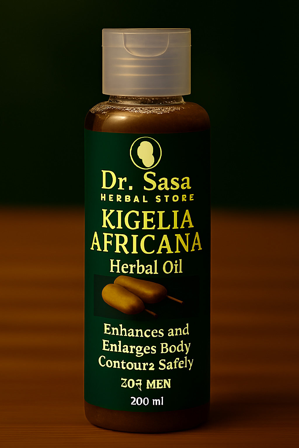 Penis Enlarger Oil & Herbal Blend | Natural Plant 8 Weeks Protocol | 500ml | DHL
