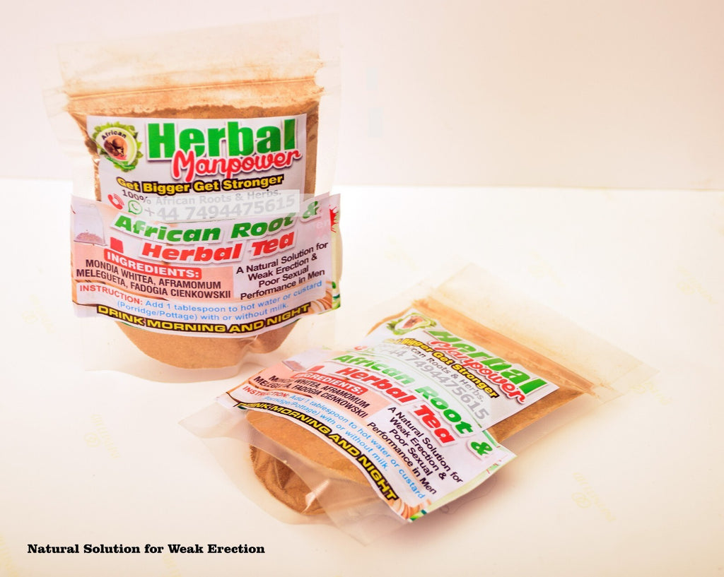 LAST LONGER IN BED 10X STRONGER ERECTION- African Manpower Herb for MEN